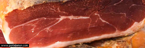 foto de jamón al corte